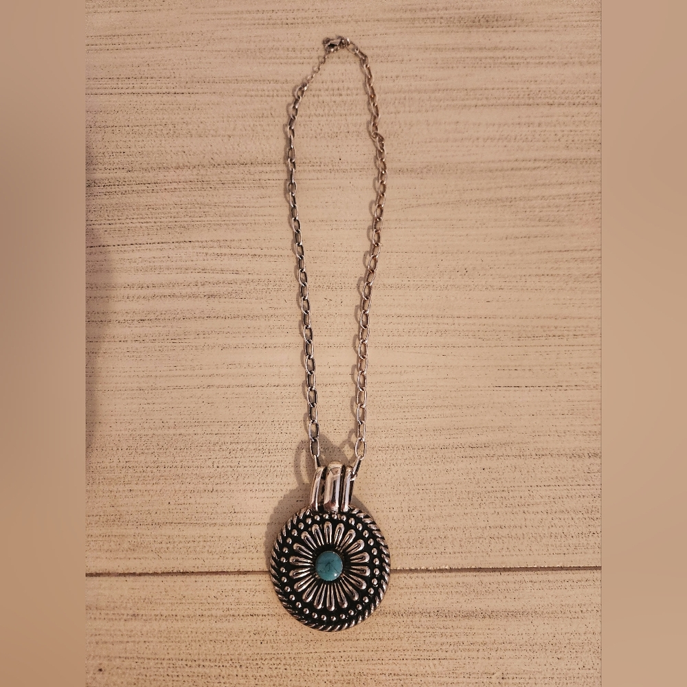 Montana Silversmith Turquoise Concho Necklace